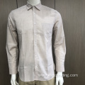 Male solid long sleeve shirt